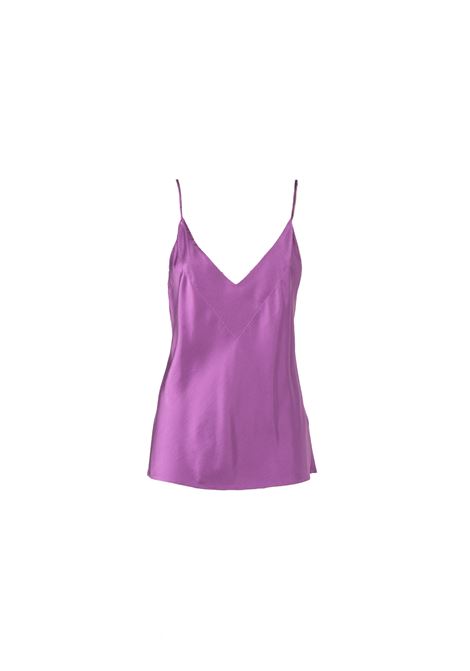 Stretch silk satin strappy top FORTE FORTE | Top | 12070MYTOP4039